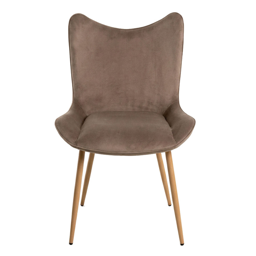 Silla Natam Terciopelo 48 x 43 x 81 cm 