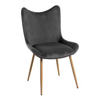 Silla Natam Terciopelo 48 x 43 x 81 cm 