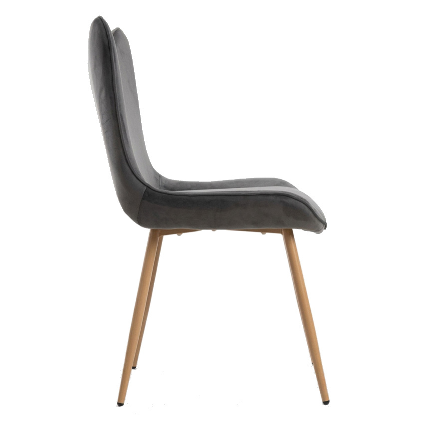 Silla Natam Terciopelo 48 x 43 x 81 cm 