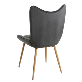 Silla Natam Terciopelo 48 x 43 x 81 cm 