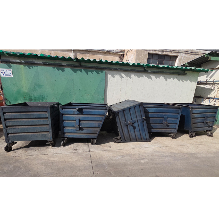 Lote 8 Contenedores Recogida de Viruta y Útil Sacavirutas 