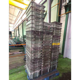 Lote 60 Cajas Apilables 40 x 60 cm Cerradas Usadas 