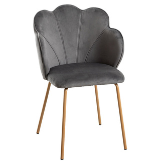 Silla Lygo Terciopelo 46 x 42 x 88 cm 