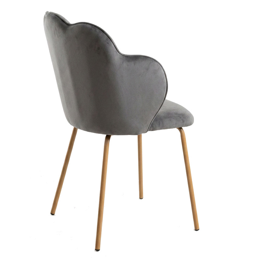 Silla Lygo Terciopelo 46 x 42 x 88 cm 