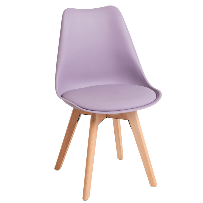 Silla Mona One Asiento en Polipiel 40 x 40 x 82 cm 