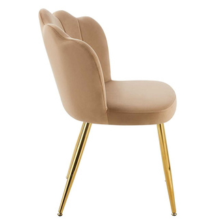 Silla Ralya Golden Terciopelo 58 x 59 x 88 cm  