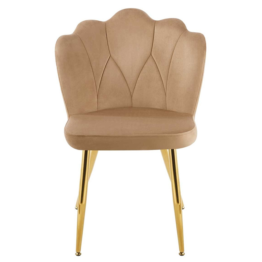 Silla Ralya Golden Terciopelo 58 x 59 x 88 cm  