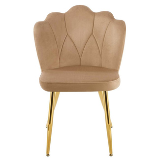 Silla Ralya Golden Terciopelo 58 x 59 x 88 cm  
