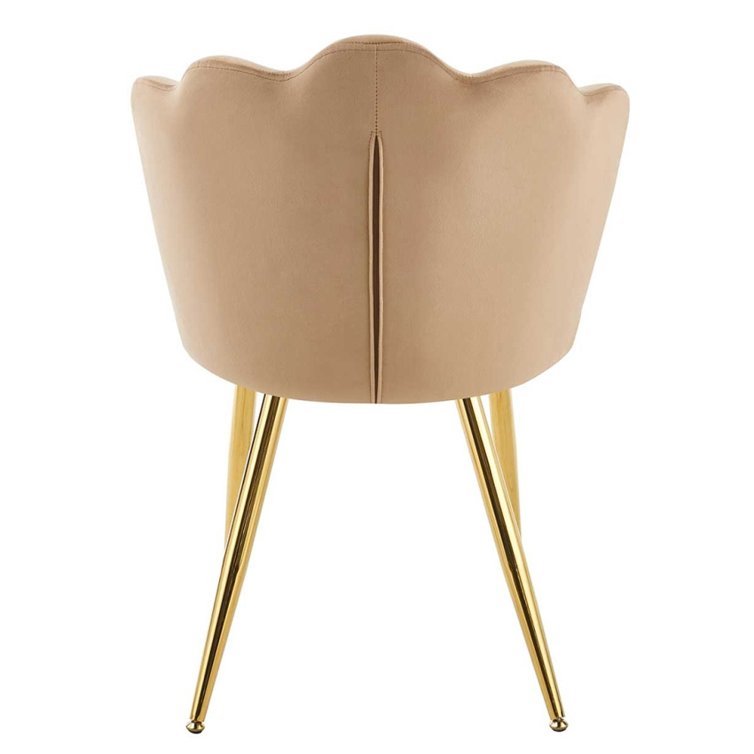 Silla Ralya Golden Terciopelo 58 x 59 x 88 cm  