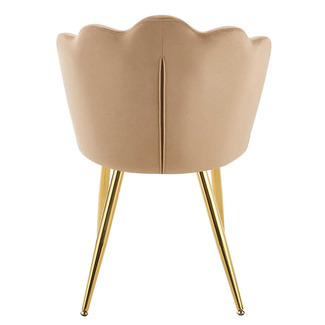Silla Ralya Golden Terciopelo 58 x 59 x 88 cm  