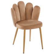 Silla Lakya de Terciopelo 62 x 56 x 89 cm 