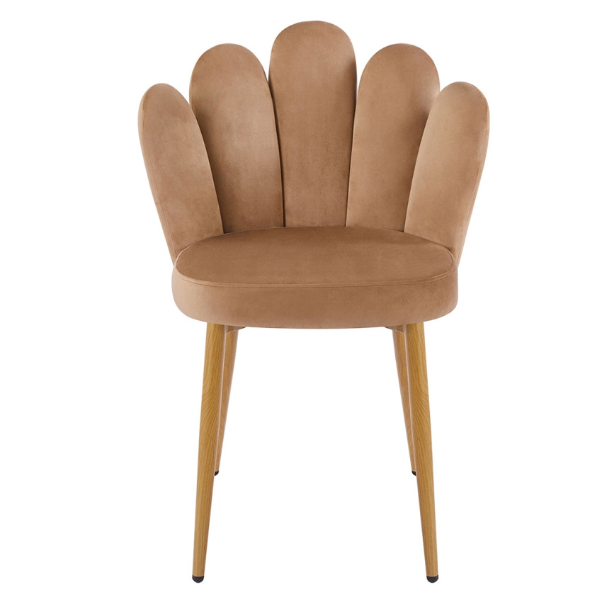 Silla Lakya de Terciopelo 62 x 56 x 89 cm 
