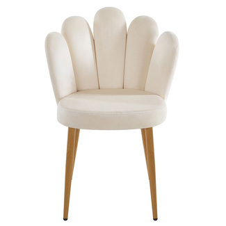 Silla Lakya de Terciopelo 62 x 56 x 89 cm 
