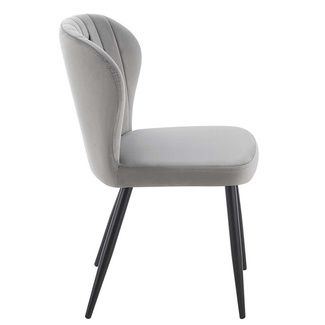 Silla Mangil Black Terciopelo 51 x 59 x 88,5 cm 