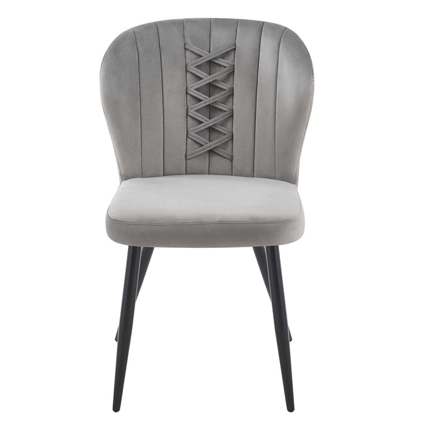Silla Mangil Black Terciopelo 51 x 59 x 88,5 cm 
