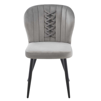 Silla Mangil Black Terciopelo 51 x 59 x 88,5 cm 
