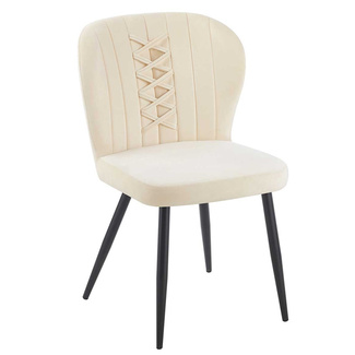 Silla Mangil Black Terciopelo 51 x 59 x 88,5 cm 