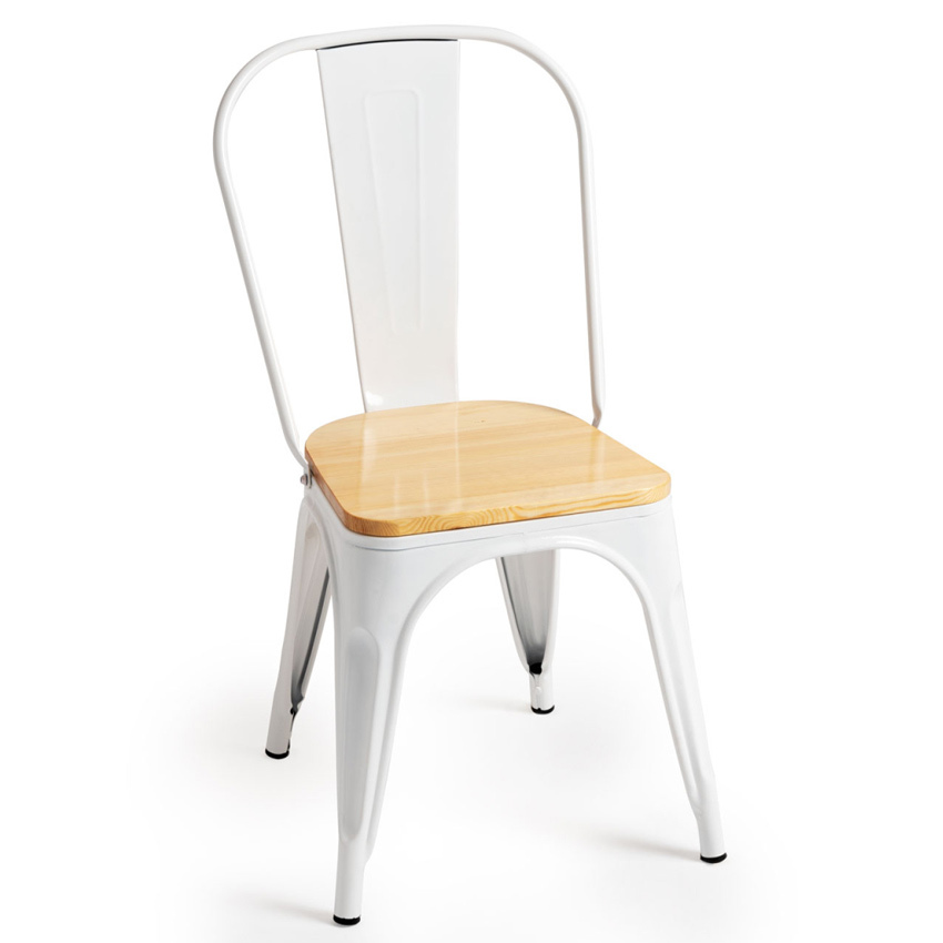 Silla Meyer Madera Natural 46 x 46 x 85 cm 