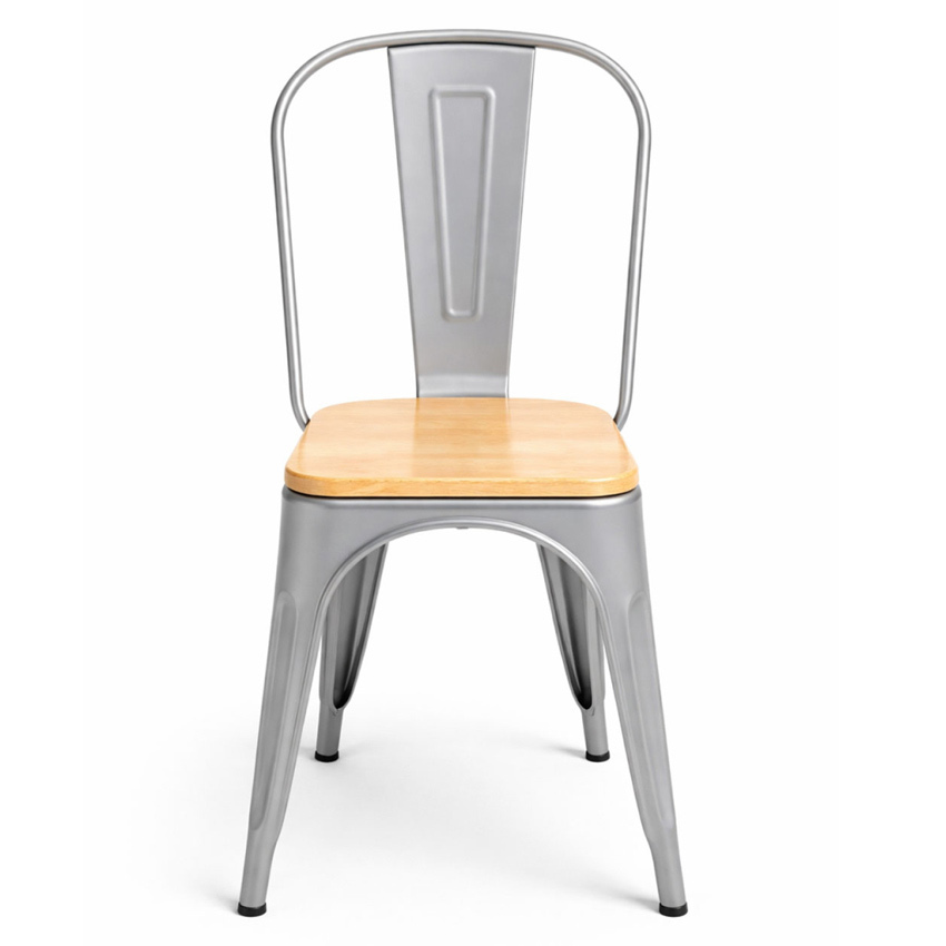 Silla Meyer Madera Natural 46 x 46 x 85 cm 