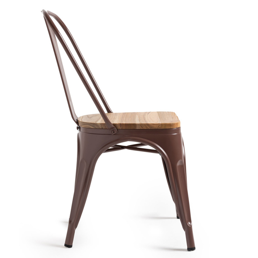 Silla Meyer Madera Natural 46 x 46 x 85 cm 