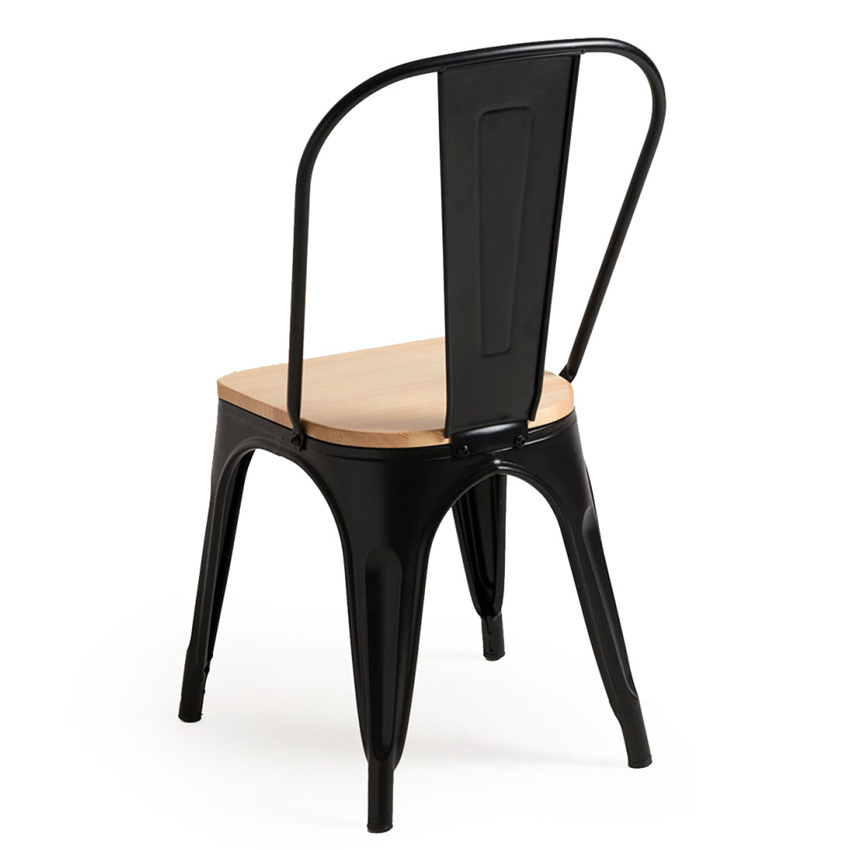 Silla Meyer Madera Natural 46 x 46 x 85 cm 