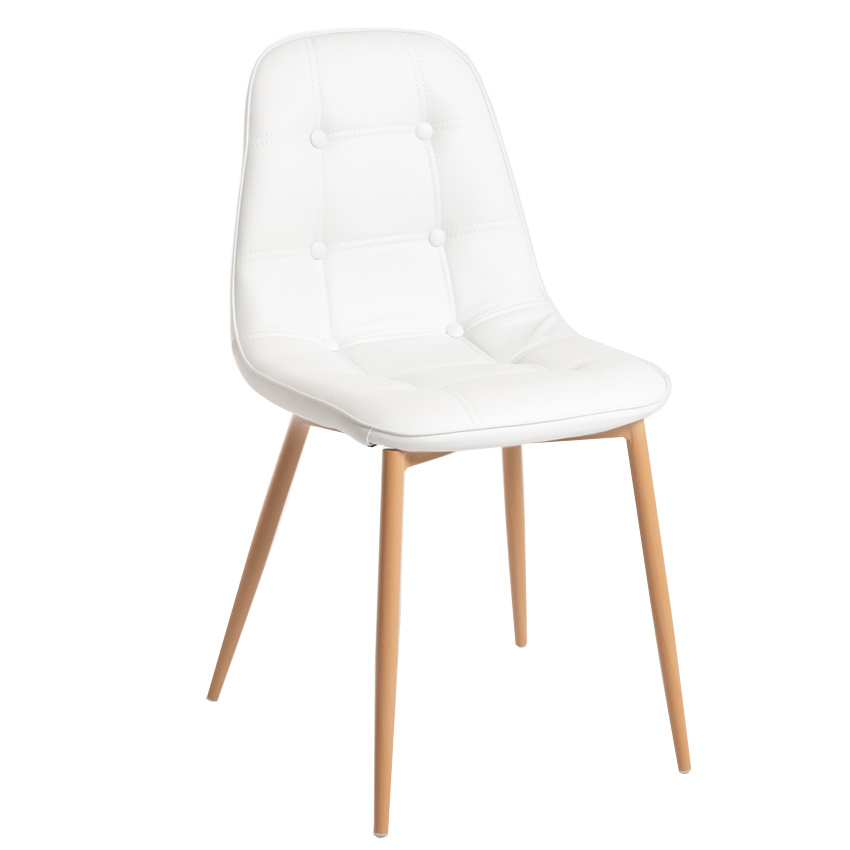 Silla Plenti en Polipiel 54 x 40 x 86 cm 