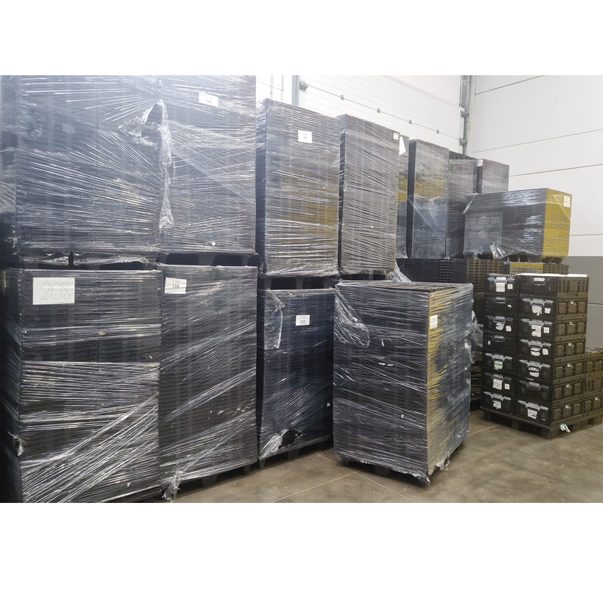 Lote de Cajas Plegables Rejadas Usadas 