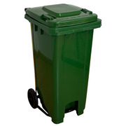 Contenedor de Basura con Pedal Metálico de 120 litros 
