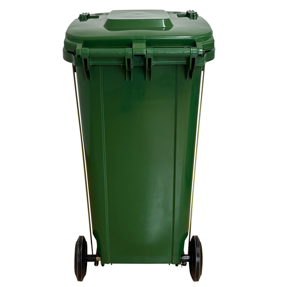 Contenedor de Basura con Pedal Metálico de 120 litros 