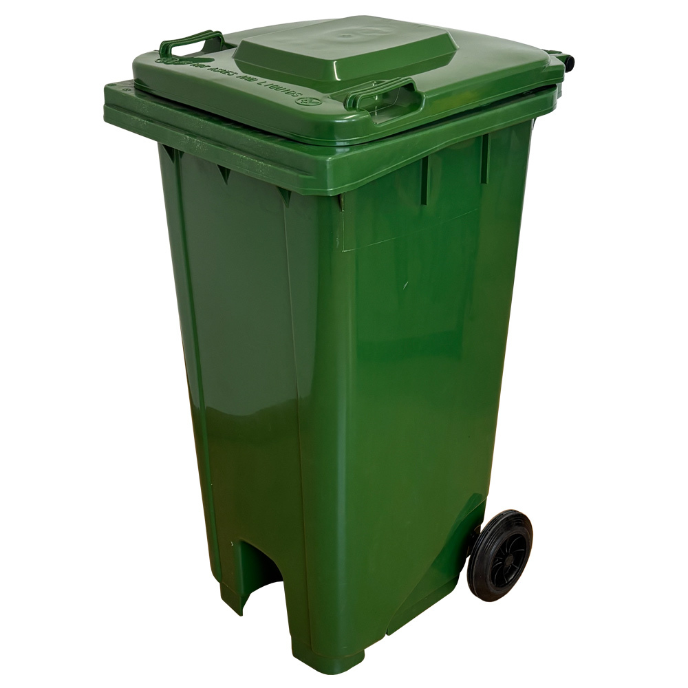 Contenedor de Basura con Pedal Metálico de 120 litros 