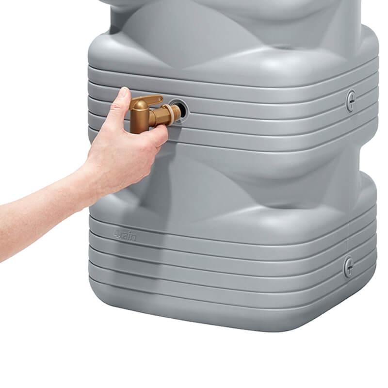 Depósito Plástico Quadro para Agua Lluvia 
