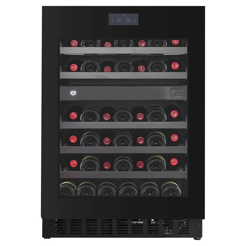 Vinoteca Nestor M Wine NWXS241FN4 41 Botellas, bajo encimera 88 cm Doble Zona y Apertura Push-Open