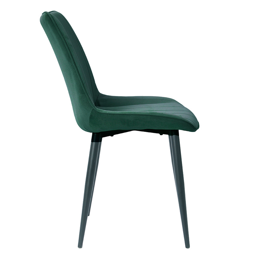 Silla Rimpe Asiento de Terciopelo 49 x 58 x 87 cm 