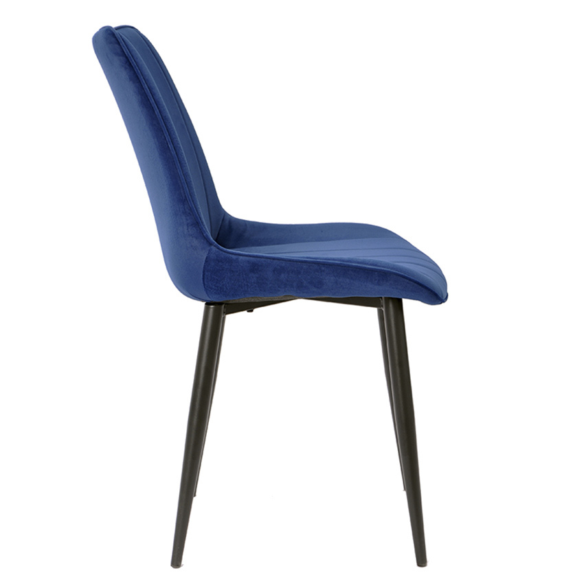 Silla Rimpe Asiento de Terciopelo 49 x 58 x 87 cm 