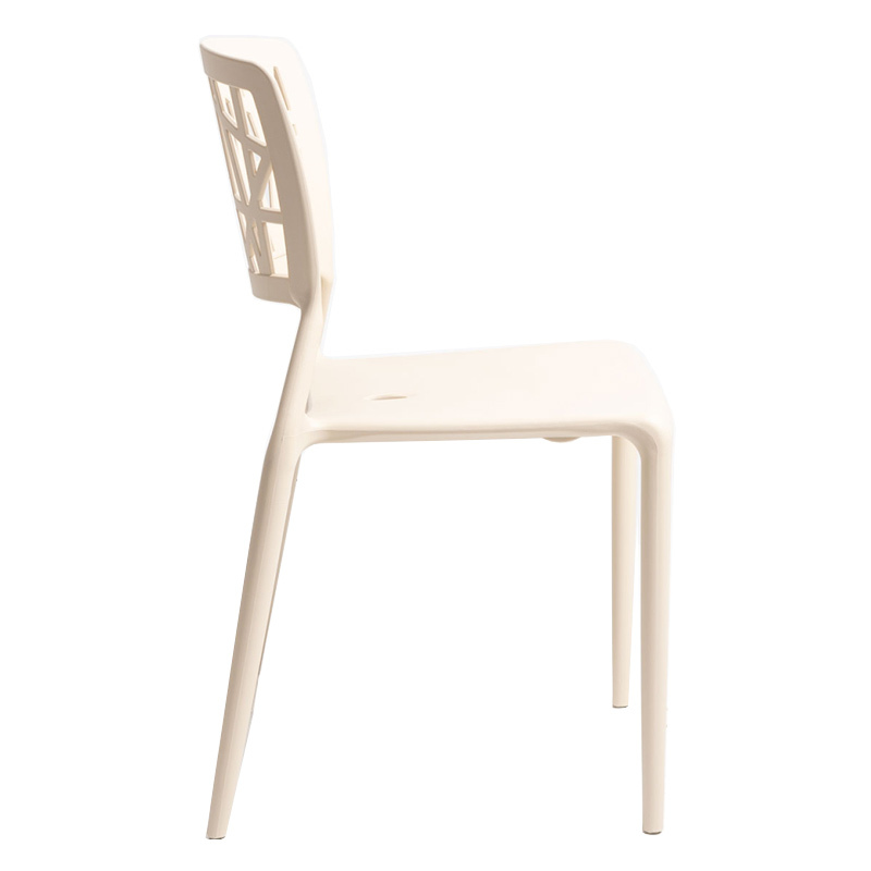 Silla Aris en Polipropileno Blanco 49 x 41 x 84 cm