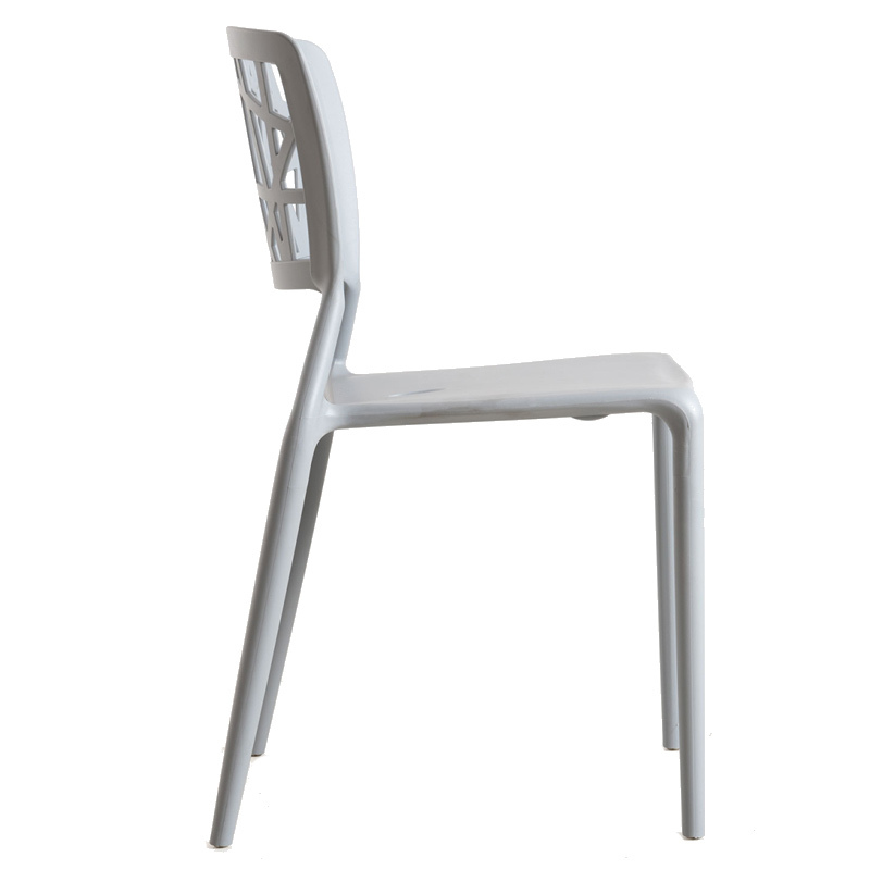 Silla Aris en Polipropileno Blanco 49 x 41 x 84 cm