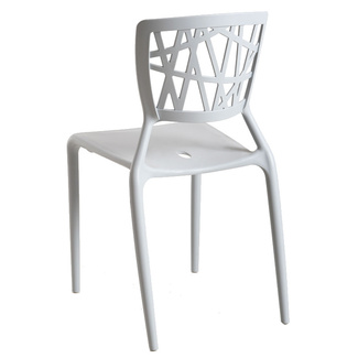 Silla Aris en Polipropileno Blanco 49 x 41 x 84 cm