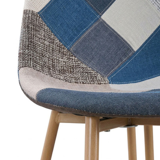 Silla de Diseño Leo Patchwork 