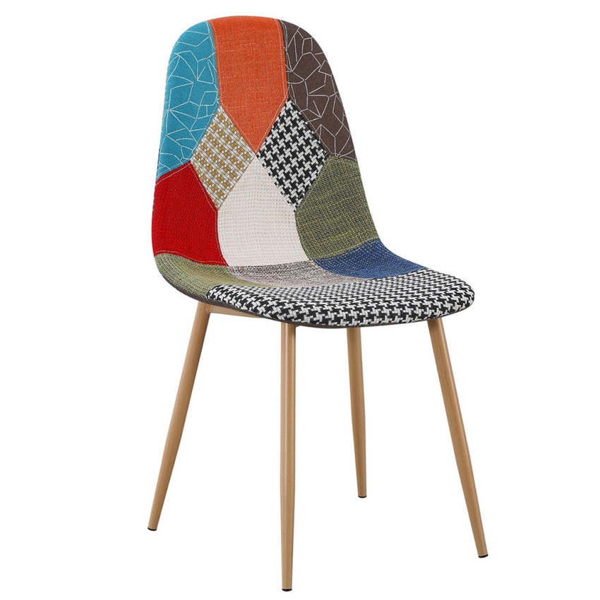 Silla de Diseño Leo Patchwork 