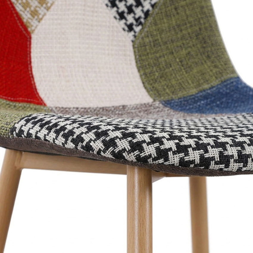Silla de Diseño Leo Patchwork 