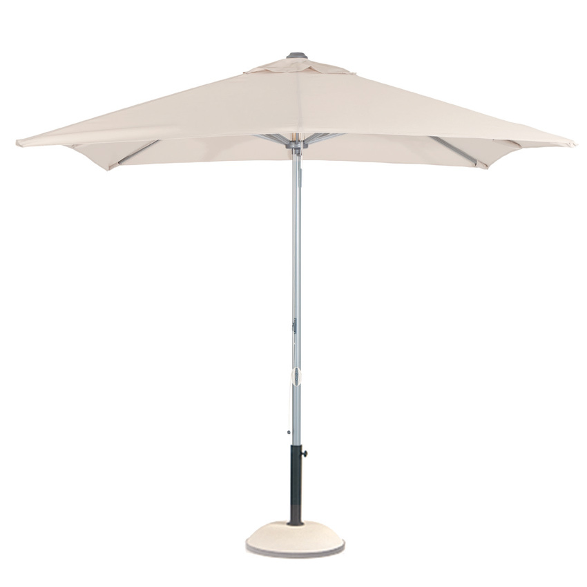 Parasol 2,5 x 2,5 Metros de Poliéster Crudo y Armazón de Aluminio Ref.M7540 