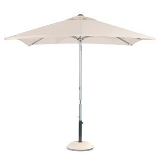 Parasol 2,5 x 2,5 Metros de Poliéster Crudo y Armazón de Aluminio Ref.M7540 