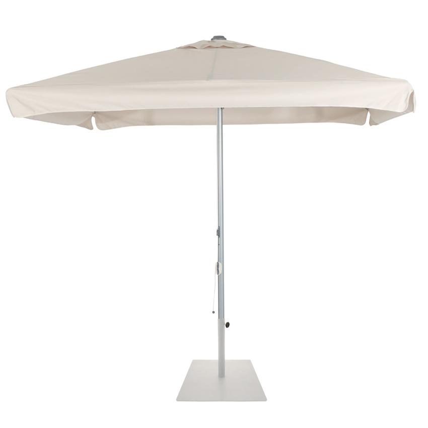 Parasol 2,5 x 2,5 Metros de Poliéster Crudo y Armazón de Aluminio Ref.M7550 