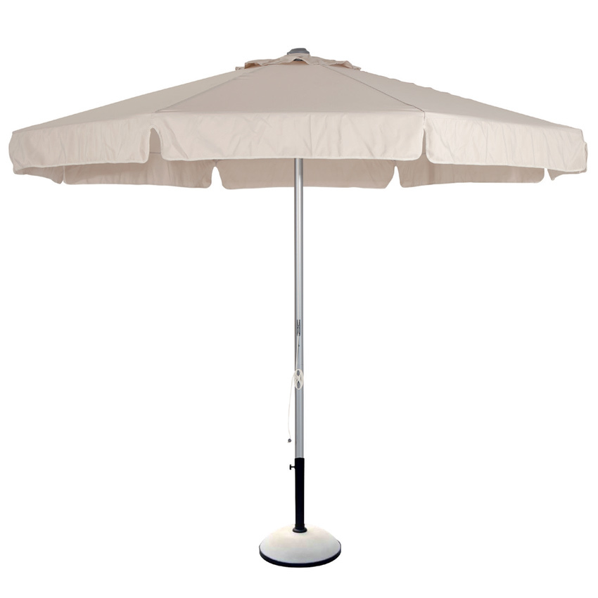 Parasol 3 Metros de Poliéster Crudo y Armazón de Aluminio Ref.M7510 