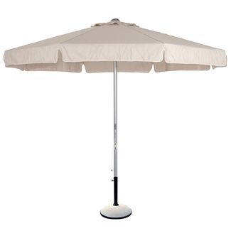 Parasol 3 Metros de Poliéster Crudo y Armazón de Aluminio Ref.M7510 