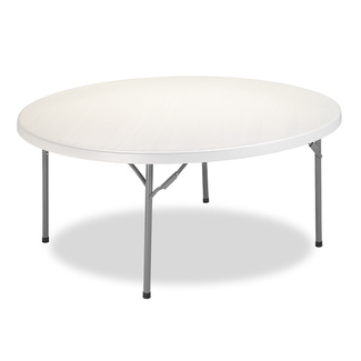 Mesa Caterig Plegable Redonda Armazón en Tubo Acerado Ref.311