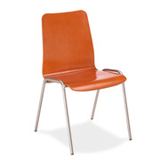 Silla de Hosteleria Apilable en Tubo Acerado Modelo 140