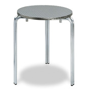 Mesa Terraza Apilable en Tubo de Aluminio Modelo 381