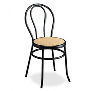 Silla en Tubo Acerado y Rejilla Plastica Modelo 112