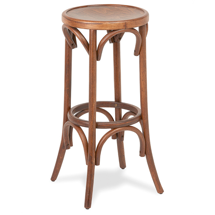 Taburete Madera Haya Barnizada Modelo 25